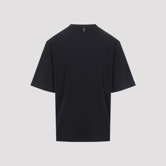 26FW 자크뮈스 로고 프린트 장식 티셔츠 TSM00639AJ00289 990 BLACK - JACQUEMUS