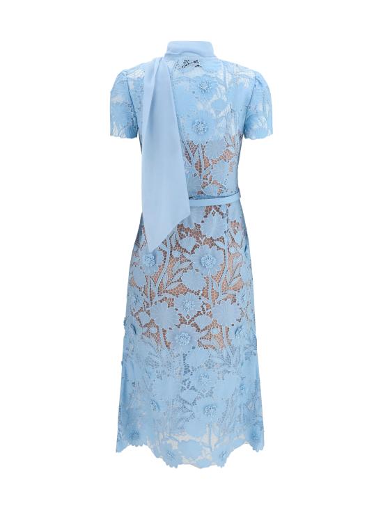 26FW 셀프 포트레이트 원피스 PF26111MBL BLUE LIGHT BLUE - SELF PORTRAIT