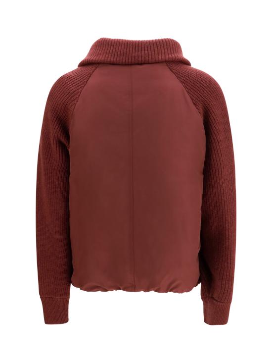 26FW 브루넬로 쿠치넬리 패딩 MH5257294P C036 BORDEAUX - BRUNELLO CUCINELLI