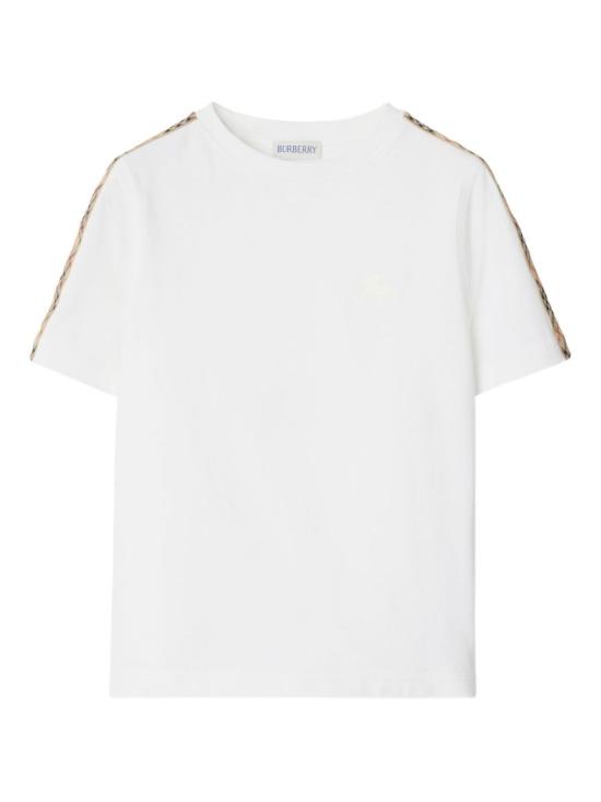 26FW [키즈] 버버리 티셔츠 8108049 A1464 Bianco