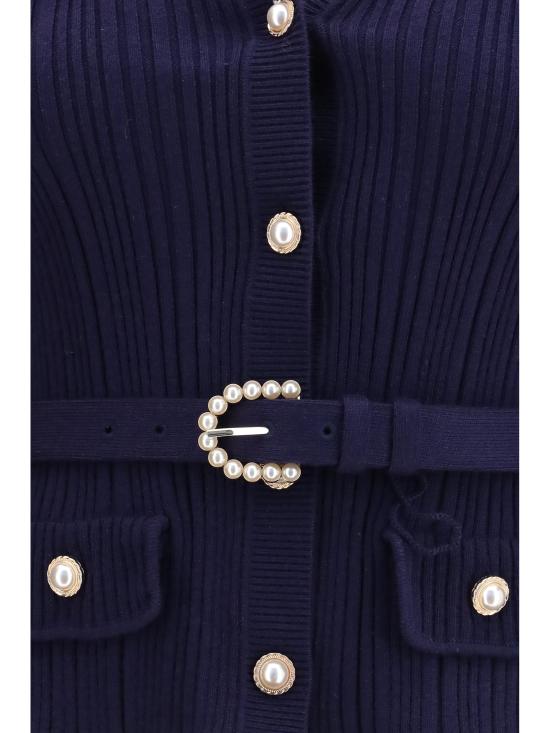 26FW 셀프 포트레이트 스웨터 PF26131CN NAVY BLUE - SELF PORTRAIT