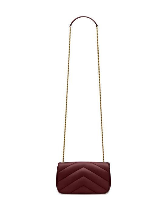 26FW 생로랑 루루 미니 램스킨 821749 AAEAX6197 BORDEAUX - SAINT LAURENT