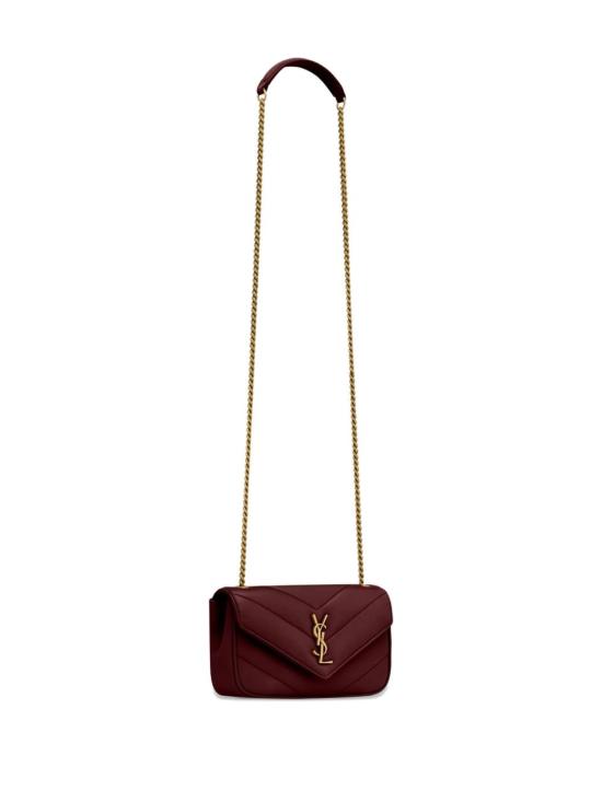 26FW 생로랑 루루 미니 램스킨 821749 AAEAX6197 BORDEAUX - SAINT LAURENT