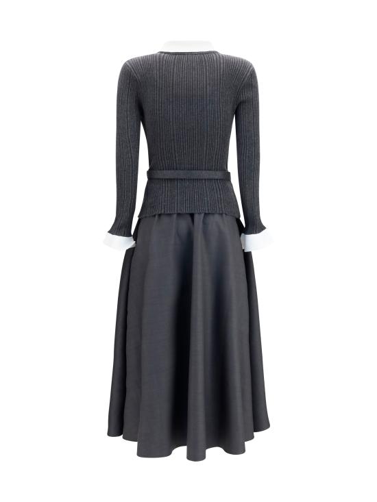 26FW 셀프 포트레이트 원피스 PF26131MAGR GREY - SELF PORTRAIT