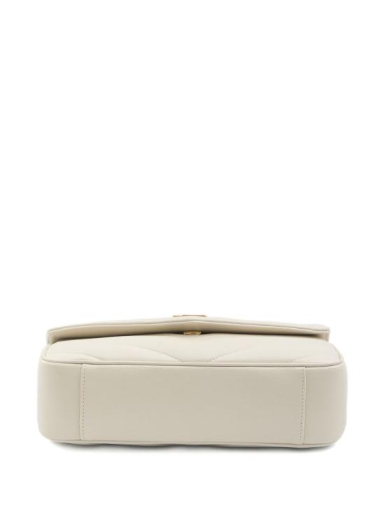 26FW 생로랑 루루 마틀라세 램스킨 스몰 숄더백 801437 AAEAX9207 ECRU - SAINT LAURENT