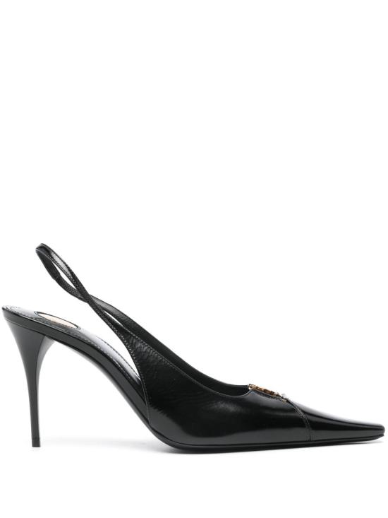 26FW 생로랑 베이비론 브레테유 슬링백 펌프스 806685 AAEHI1000 BLACK