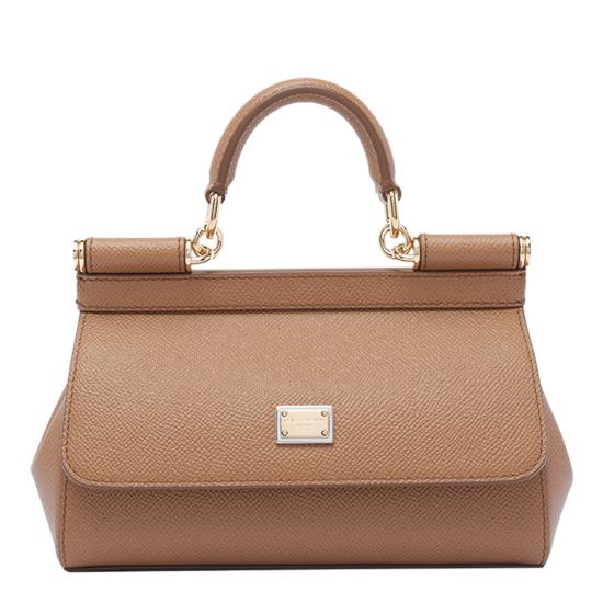 26FW 돌체앤가바나 SICILY 시실리 스몰 핸드백 BB7116 B10018M417 Beige