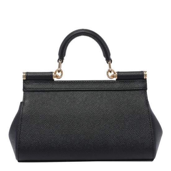 26FW 돌체앤가바나 SICILY 시실리 스몰 핸드백 BB7116 B100180999 Black - DOLCE & GABBANA