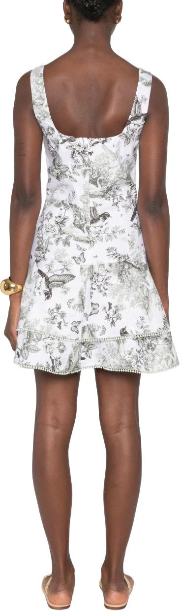 26SS 앨리스 앤 올리비아 숏 원피스 CC604P53505T145 WHITE - ALICE & OLIVIA