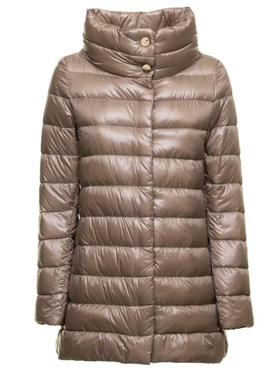 26FW 에르노 아멜리아 A 쉐입 패딩 PI0505DIC12017Z2600 Beige - HERNO