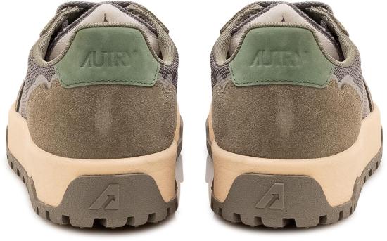 26FW 오트리 WILDPACE 로우 스니커즈 립스탑 나일론 가죽 LDLMAK02 TAUPE - AUTRY