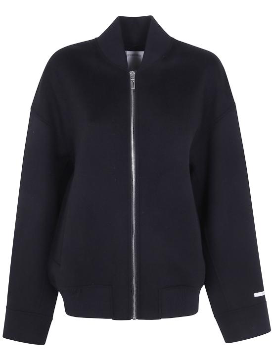 26FW 스포트막스 봄버 자켓 2622086041600 013 BLACK