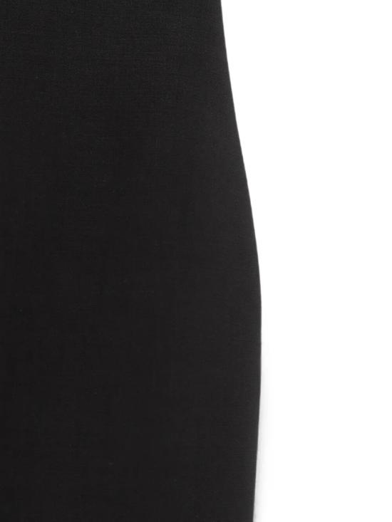 26FW 릭 오웬스 롱 스커트 RP02F5364 WST 09 BLACK - RICK OWENS