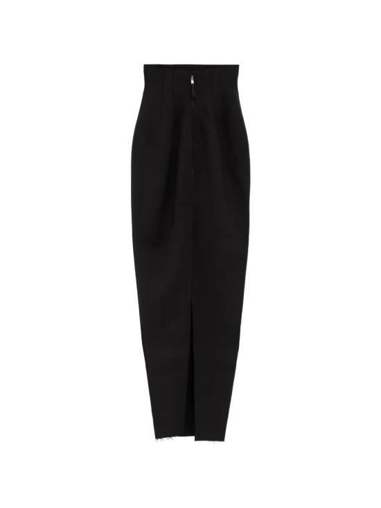 26FW 릭 오웬스 롱 스커트 RP02F5364 WST 09 BLACK - RICK OWENS