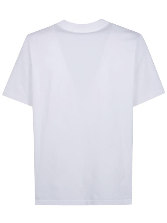 26FW 카사블랑카 반팔 티셔츠 M PF26 JTS 001 11 WHITE - CASABLANCA