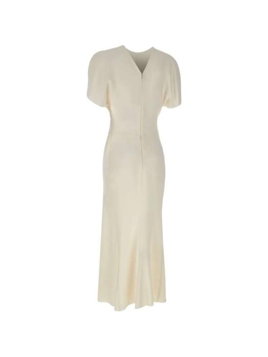 26FW 빅토리아 베컴 롱 원피스 1226WDR005227A IVORY BRIGHT - VICTORIA BECKHAM