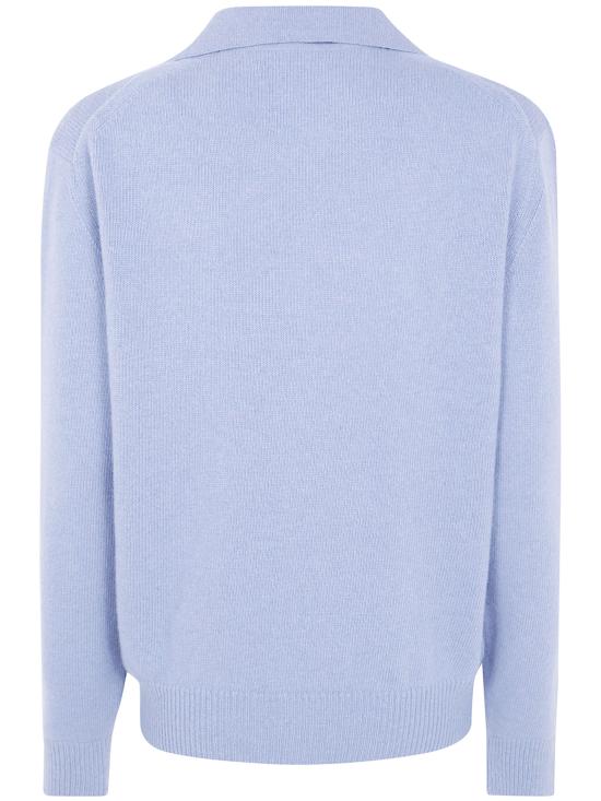26FW 빅토리아 베컴 폴로 티셔츠 1326KJU007475A 9901 OCEAN MIST MELANGE - VICTORIA BECKHAM