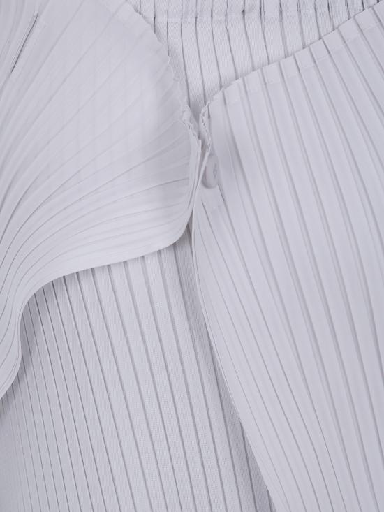26SS 이세이 미야케 롱 스커트 IM66FG784 11 LIGHT GRAY - ISSEY MIYAKE