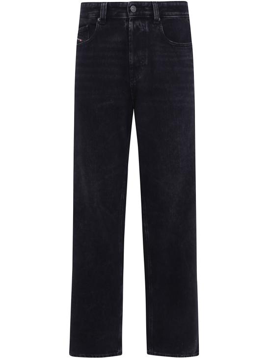 26FW 디젤 2001 D 매크로 릴렉스 핏 데님 팬츠 A11598 09P09 02 BLACK