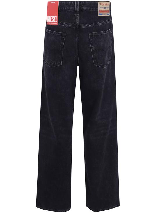 26FW 디젤 2001 D 매크로 릴렉스 핏 데님 팬츠 A11598 09P09 02 BLACK - DIESEL