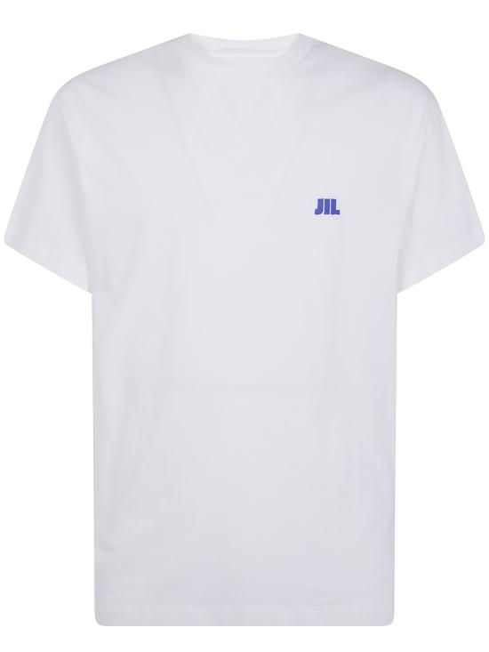 26FW 질샌더 반팔 티셔츠 J22GC0283 J45048 100 OPTIC WHITE