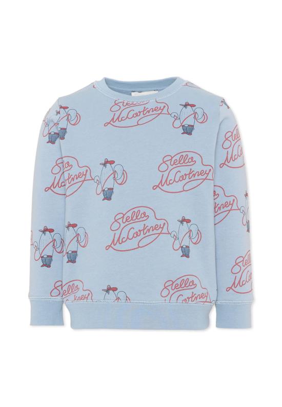 26FW [키즈] 스텔라 맥카트니 니트/스웻셔츠 TZ4P00 Z3952 61EMC LIGHT BLUE