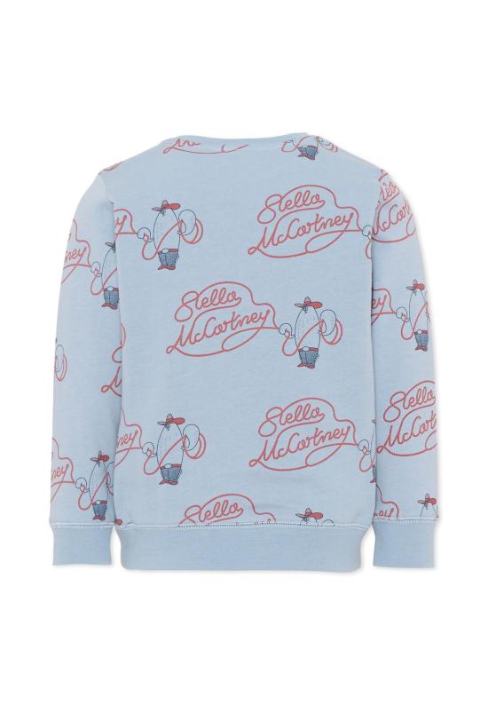 26FW [키즈] 스텔라 맥카트니 니트/스웻셔츠 TZ4P00 Z3952 61EMC LIGHT BLUE - STELLA MCCARTNEY