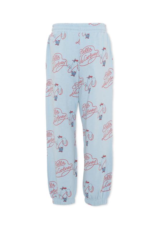 26FW [키즈] 스텔라 맥카트니 트레이닝/조거 팬츠 TZ6H00 Z3952 61EMC LIGHT BLUE - STELLA MCCARTNEY