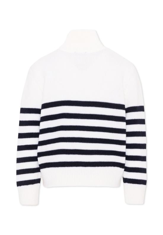 26FW [키즈] 폴앤샤크 니트/스웻셔츠 WUW006 LHE88 10057 IVORY - PAUL & SHARK