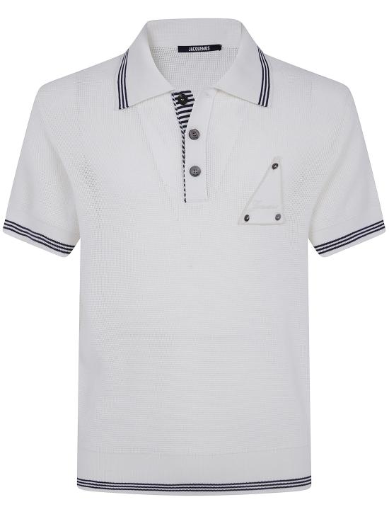 26SS 자크뮈스 폴로 티셔츠 26EPOM00618AK00318 100 WHITE
