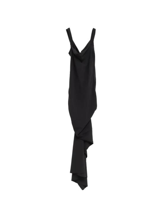 26FW 릭 오웬스 롱 원피스 RP02F5561 HY 09 BLACK - RICK OWENS