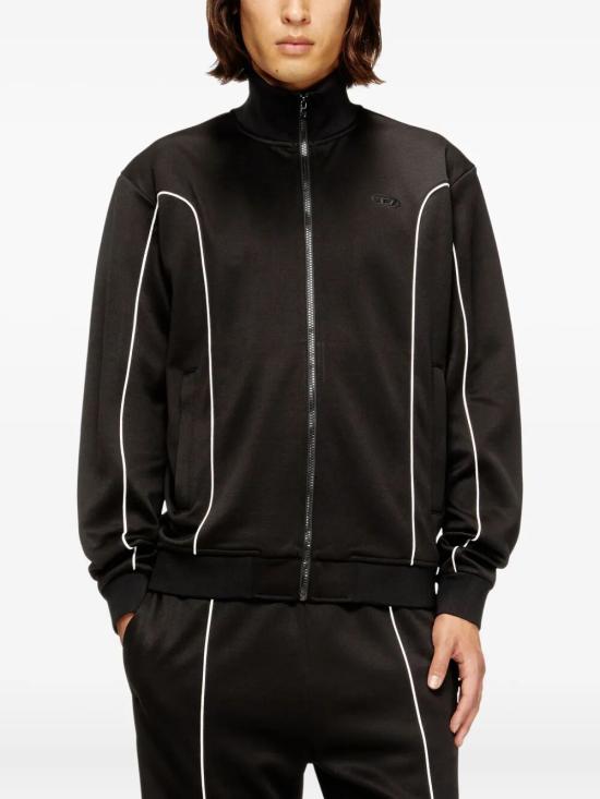26FW 디젤 집업 니트 A20293 0EPCK 9XX BLACK - DIESEL