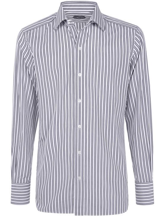 26FW 톰포드 긴팔 셔츠 HSBS01 C0040 WNA WHITE BLACK