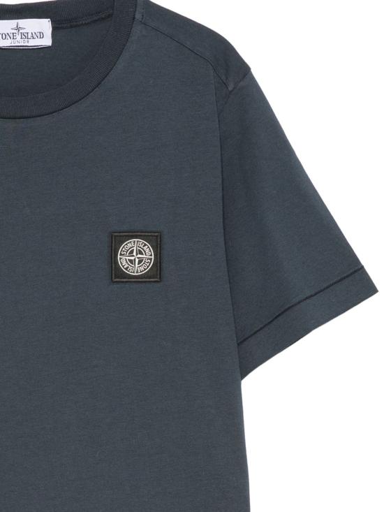 26FW [키즈] 스톤 아일랜드 티셔츠 2100003 S0047V0020 BLU - STONE ISLAND