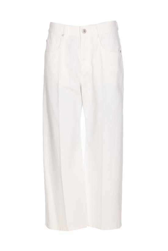 26SS 브루넬로 쿠치넬리 팬츠 M0H81P4008 C600 Bianco