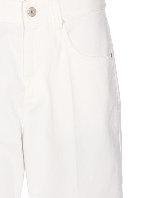 26SS 브루넬로 쿠치넬리 팬츠 M0H81P4008 C600 Bianco - BRUNELLO CUCINELLI