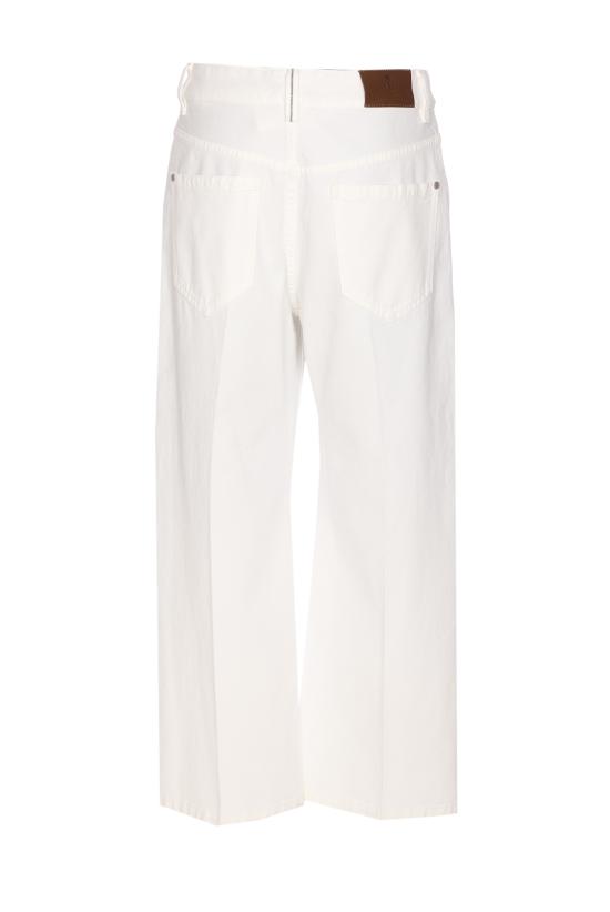 26SS 브루넬로 쿠치넬리 팬츠 M0H81P4008 C600 Bianco - BRUNELLO CUCINELLI