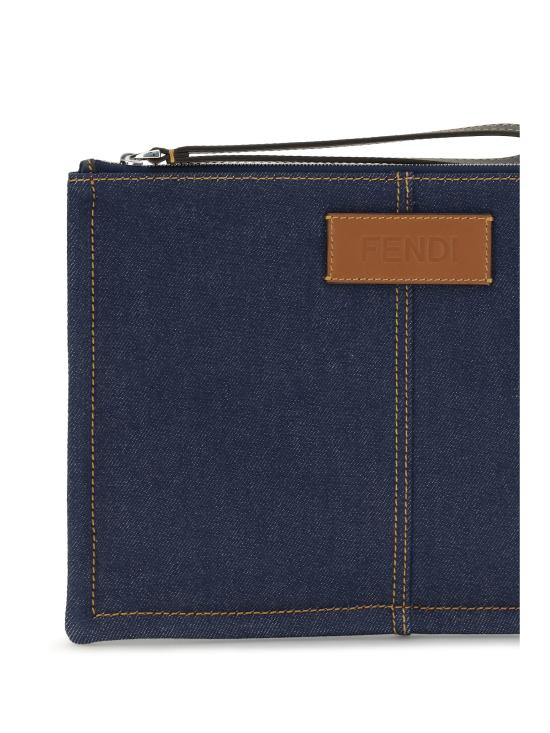 26FW 펜디 클러치/파우치 7N0134 B08ZF1X9D Blu - FENDI