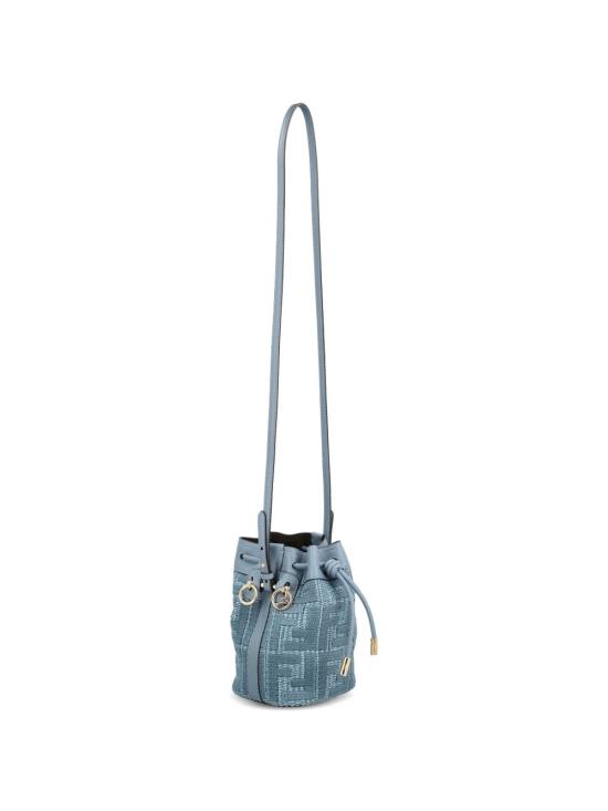 26FW 펜디 몬트레조 미니 버킷백 8BS109 AY6GF1X82 Blu - FENDI