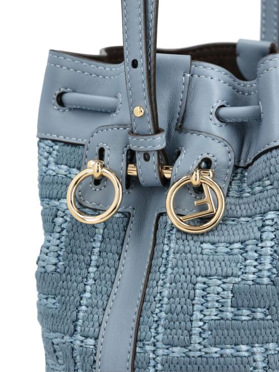26FW 펜디 몬트레조 미니 버킷백 8BS109 AY6GF1X82 Blu - FENDI
