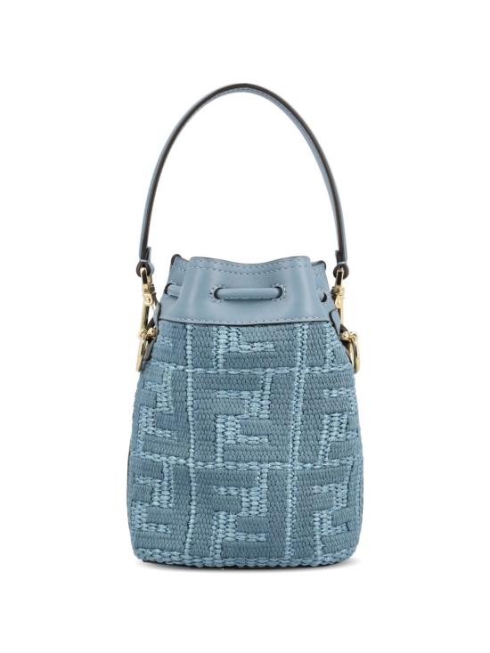 26FW 펜디 몬트레조 미니 버킷백 8BS109 AY6GF1X82 Blu - FENDI