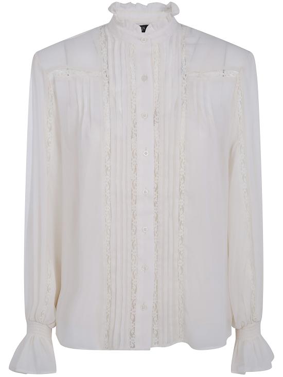 26FW 랄프 로렌 블라우스 200P13729 002 MASCARPONE CREAM