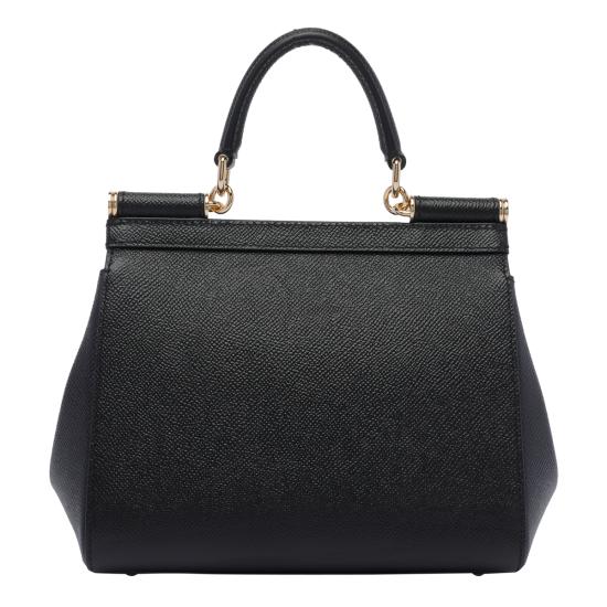26FW 돌체앤가바나 미디움 시실리 핸드백 BB6003 B100180999 Black - DOLCE & GABBANA