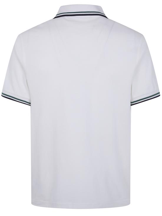 26SS 프레드페리 폴로 티셔츠 FP M3600P 58 02C SNOWWHT SGRN NVY - FRED PERRY