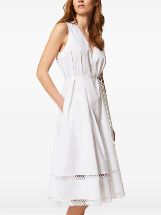 26SS 트윈셋 미디 원피스 261TT2250 00001 WHITE - TWINSET
