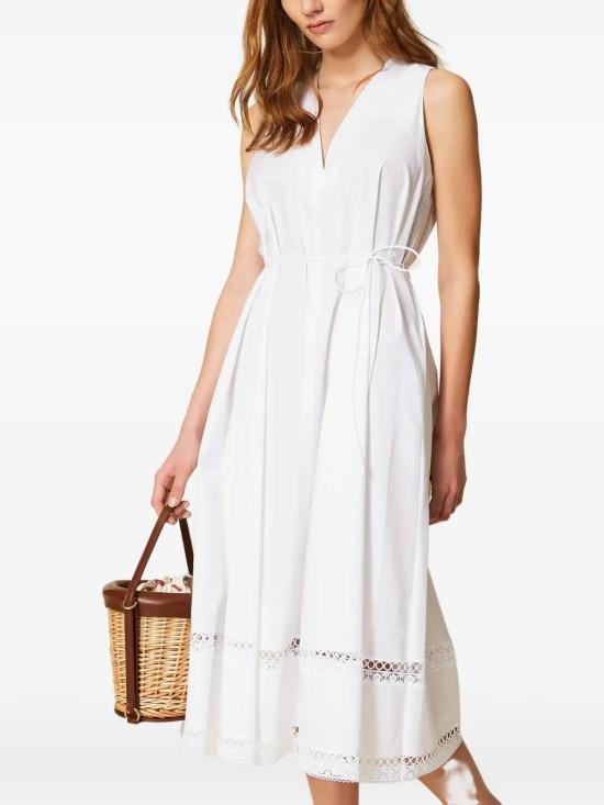 26SS 트윈셋 미디 원피스 261TT2250 00001 WHITE - TWINSET