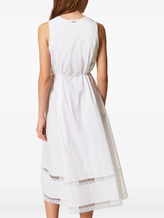 26SS 트윈셋 미디 원피스 261TT2250 00001 WHITE - TWINSET