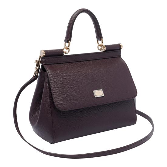 26FW 돌체앤가바나 미디움 시실리 핸드백 BB6003 B10018M073 Red - DOLCE & GABBANA