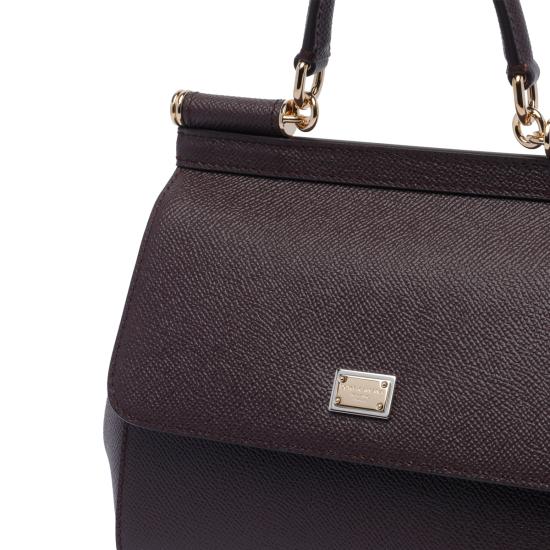 26FW 돌체앤가바나 미디움 시실리 핸드백 BB6003 B10018M073 Red - DOLCE & GABBANA