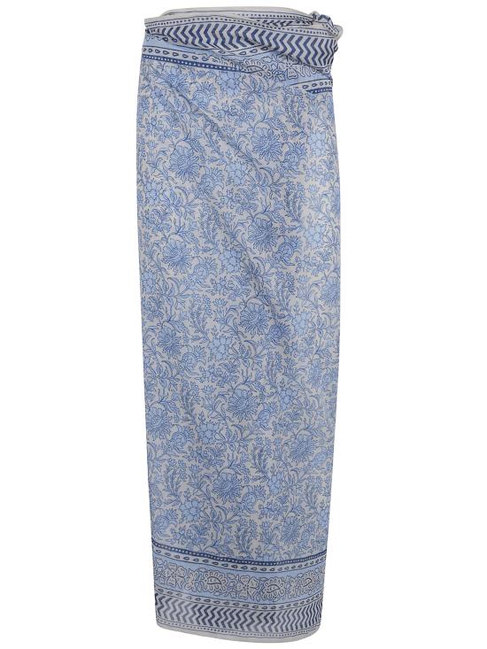 26SS 세인트바쓰 비치용품 TAIT001 09364L SILK VOILE BATIK FOULARD 0131